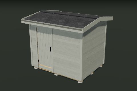 Havehus Lille i 3D