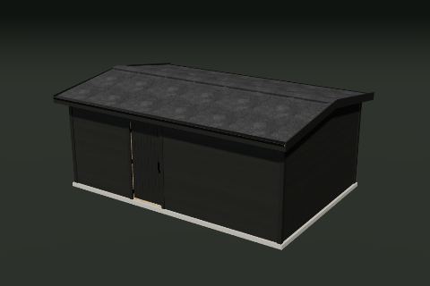 Havehus Stor i 3D